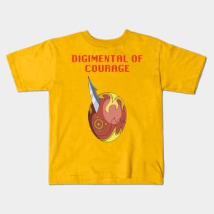 Digimental of Courage Kids T-Shirt